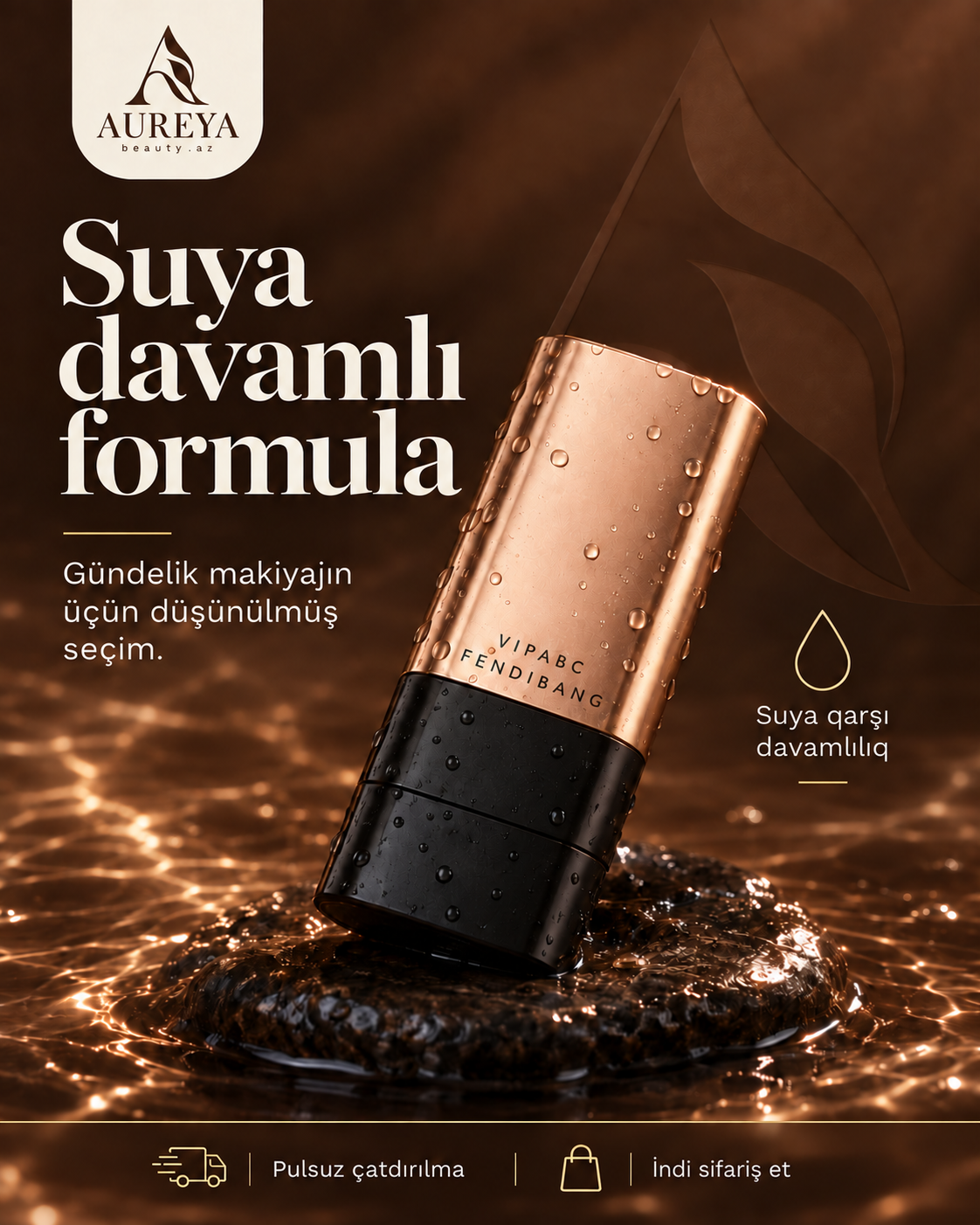Aureya Stik Tonal Krem