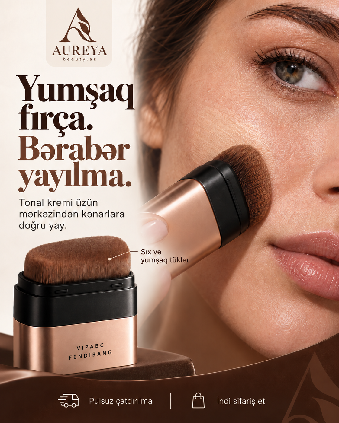 Aureya Stik Tonal Krem